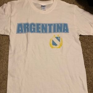 Vintage 90s Argentina Tee Size Small